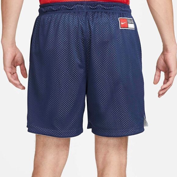 Nike Authentics Practice Shorts Reversible Men's Large L Navy Grey FN0671-077 SE - Picture 5 of 16